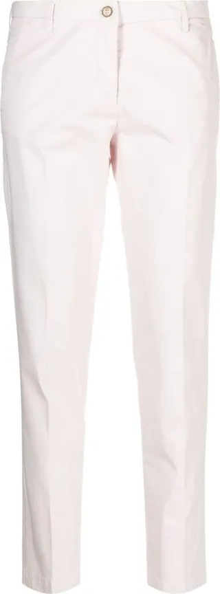 Slim-Cut Straight-Leg Trousers