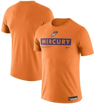 Nike Orange Phoenix Mercury Practice T-shirt