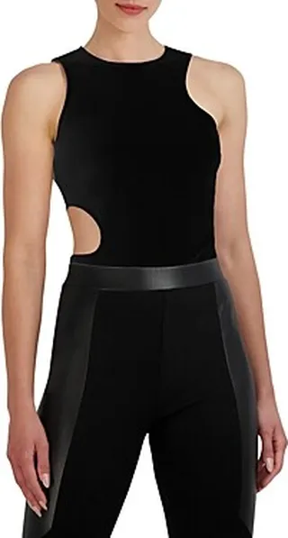 Bcbgmaxazria Cutout Knit Bodysuit