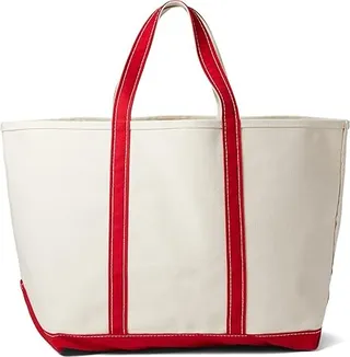 L.L.Bean Boat and Tote Large (Red Trim) Tote Handbags