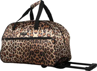Betsey Johnson Wheeled Weekender Bag - Cool Cat