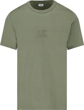 C.P. Company Logo Detailed Crewneck T-Shirt