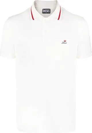 Embroidered-Logo Polo Shirt