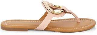 Hana Leather Thong Sandals