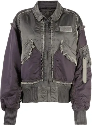 Deconstructed Bomber Jacket