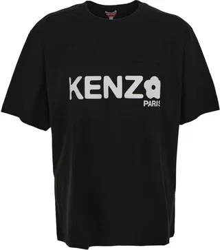 Kenzo Logo Printed Crewneck T-Shirt