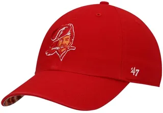 Men's x Zubaz Red Tampa Bay Buccaneers Undervisor Clean Up Adjustable Hat