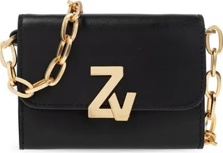 Zadig & Voltaire Logo-Plaque Flap Crossbody Bag