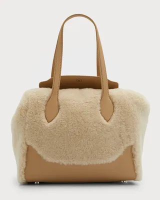 Micro Happy Day Sesia Cashmere-Blend Handbag