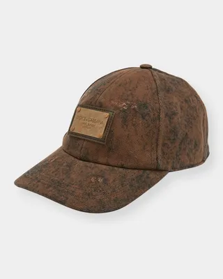 Men's Logo Plaque Baseball Hat