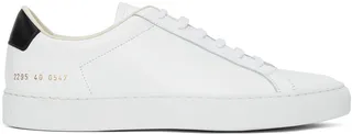 Common Projects White Retro Low Sneakers