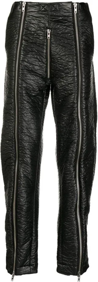 Ufo straight-leg trousers