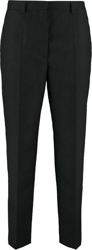 Prada Pinstriped Tailored Straight Leg Pants
