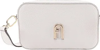 Furla Logo-Plaque Zipped Mini Crossbody Bag