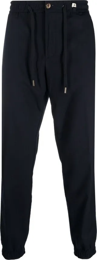 Tapered Drawstring Trousers