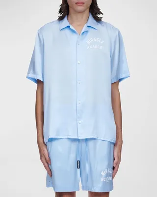 Men's Miracle Academy Silk Camp Shirt