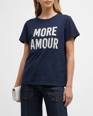 More Amour Rhinestone Graphic Tee