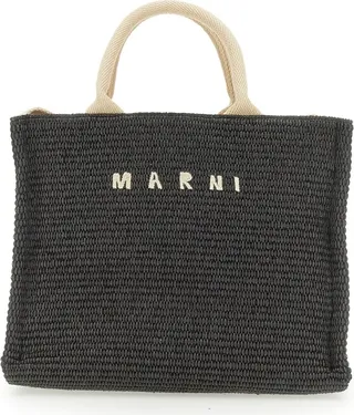 Small Raffia Tote Bag