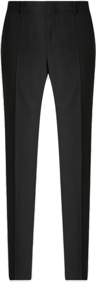 Valentino Side-Stripe Straight Leg Trousers