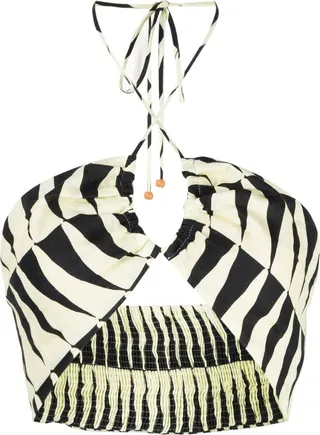 Bari halterneck top