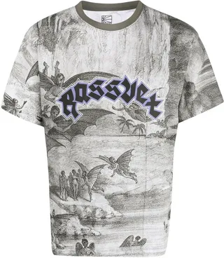 Goth cotton T-shirt
