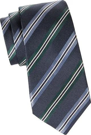 Striped Silk Tie