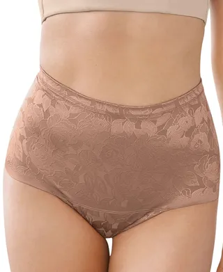 Leonisa Women's Floral Cheeky Smoothing Shaper Panty 012993