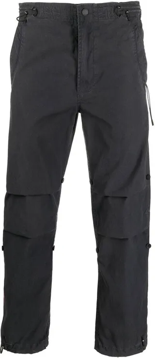 Floral-Print Slim-Fit Trousers