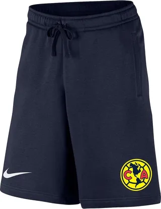 Men's Nike Navy Club America Club Fleece Shorts