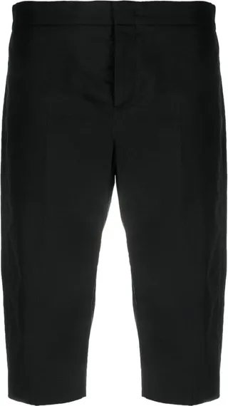 Tailored Cotton Bermuda Shorts