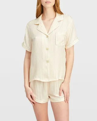 Katelyn Fiona Striped Pajama Set