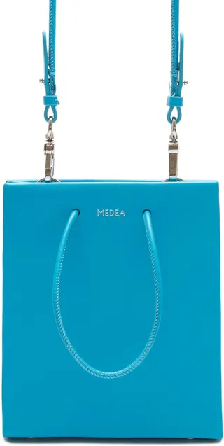 Short Leather Tote