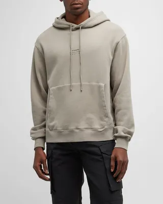 Men's Classic Stacked Logo Hoodie
