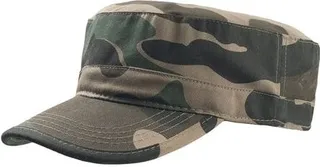 Atlantis Atlantis Tank Brushed Cotton Military Cap (Pack of 2) (Camouflage) - Green