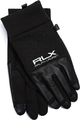 Polo Commuter Leather-Trimmed Gloves