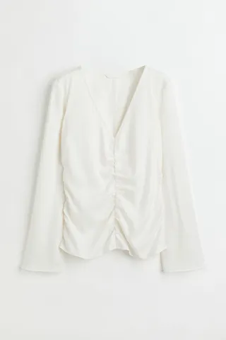 Gathered Blouse