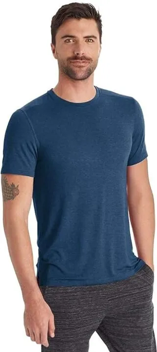 C9 Champion Men's Modern Training Tee (Estate Blue Heather) Men's T Shirt