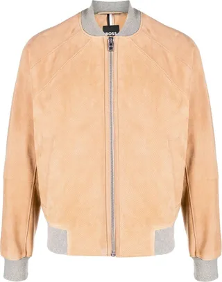 Goatskin Bomber Jacket