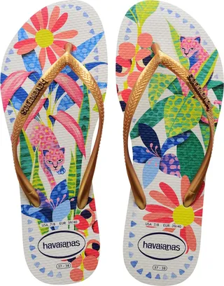 'Slim Tropical' Flip Flop
