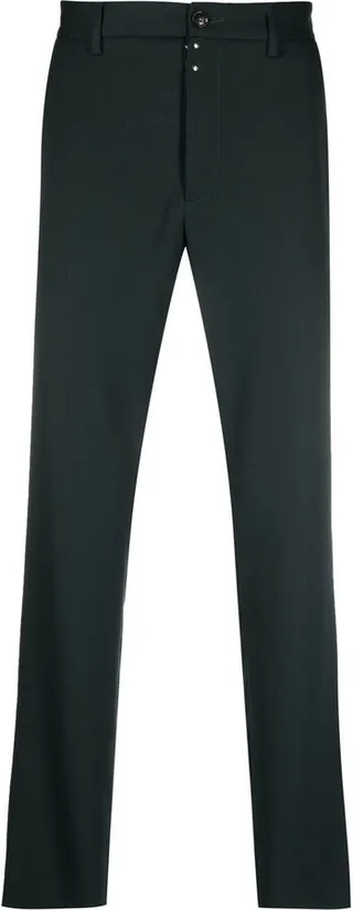 Slim-Cut Leg Trousers