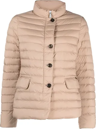 Logo-Patch Padded Jacket