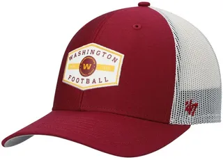 Men's Burgundy Washington Football Team Convoy 47 Trucker Snapback Hat