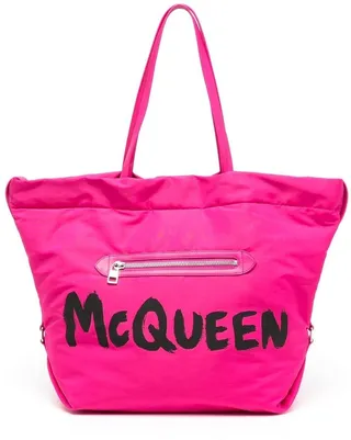 Graffiti-Logo Tote Bag