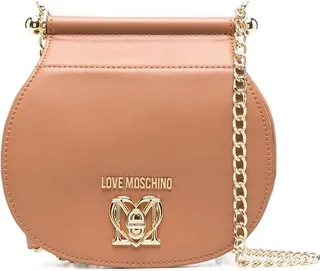 Logo-Plaque Foldover Crossbody Bag