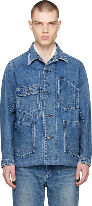 Tanaka Blue 'The Work' Denim Jacket