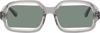 Henrik Vibskov Gray Bird In Face Olga Sunglasses