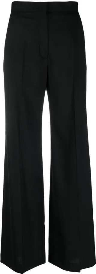 Straight-Leg Tailored Trousers