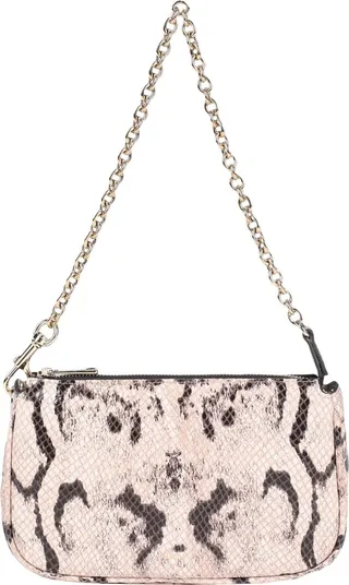 Furla Moon Mini Shoulder Bag Handbag Blush