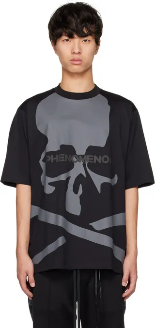 mastermind WORLD Black Phenomenon Edition 'Eye On Skull' T-Shirt