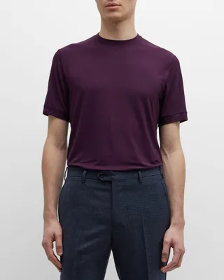 Men's Jersey Stretch Crewneck T-Shirt